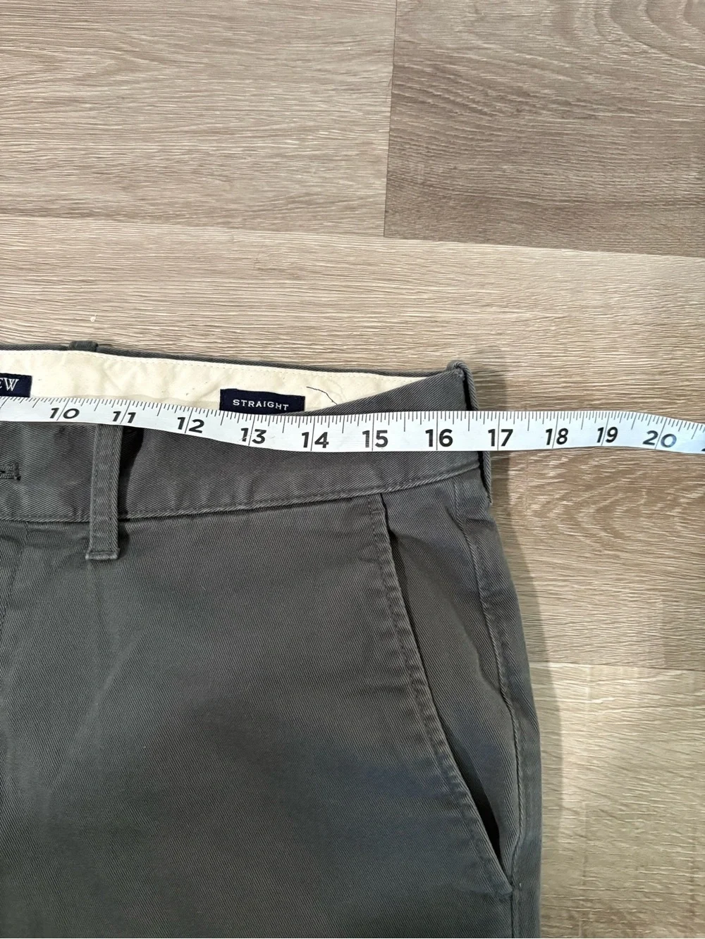 J.Crew Men's Olive Greenish Grey  Chino Pants